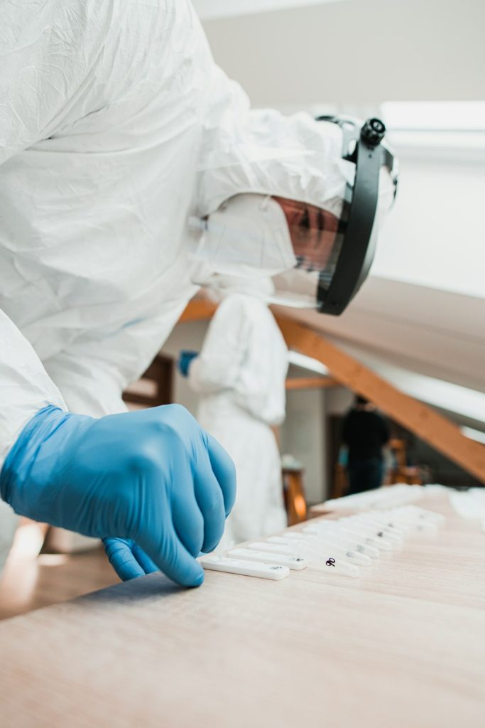 Antigen testing of Covid 19